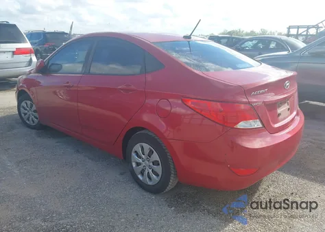 2016 Hyundai Accent Se z USA, uszkodzony, nr VIN KMHCT4AE9GU166165